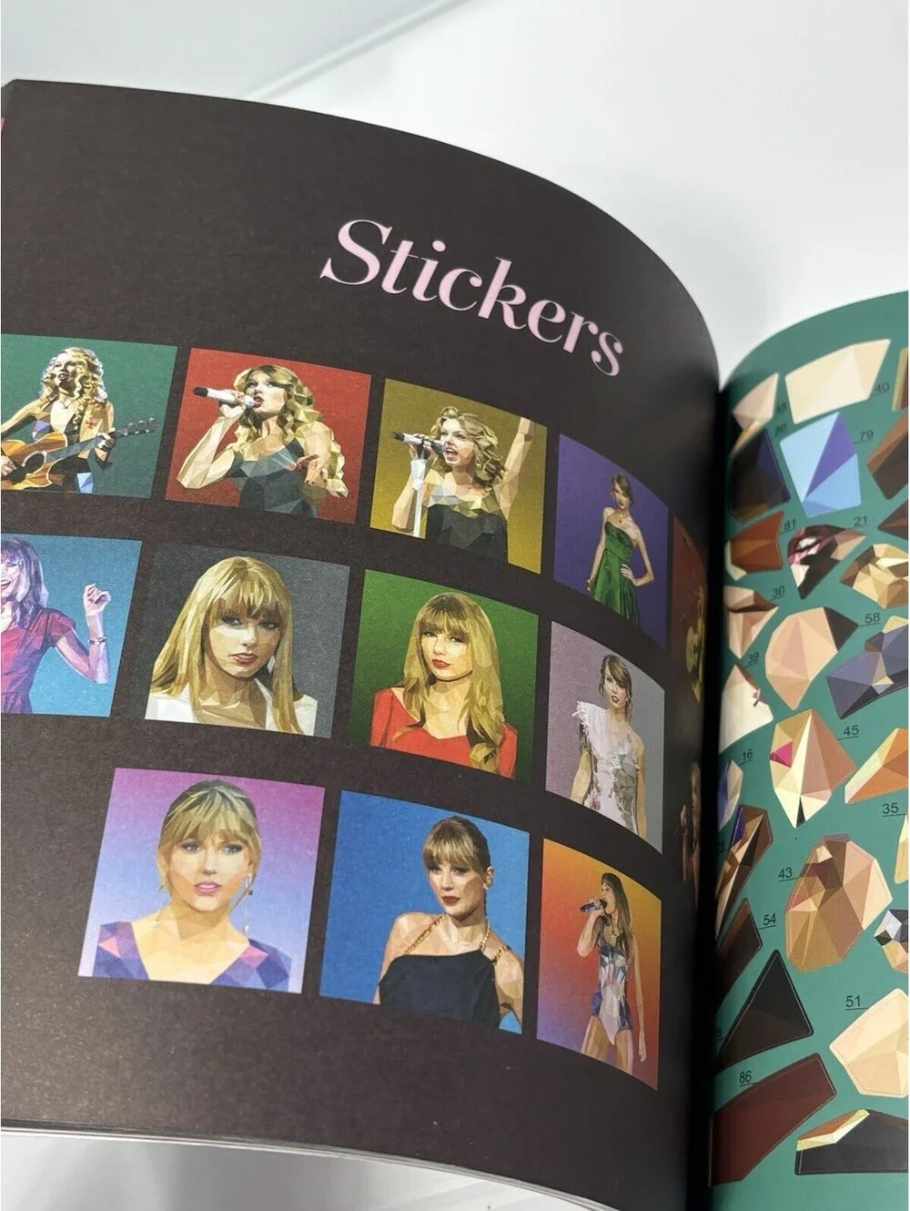 Ultimate Taylor Swift Sticker Mosaic Art Book 13 Fearless Designs Fun Facts